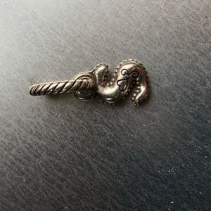 Letter S charm for charm bracelet